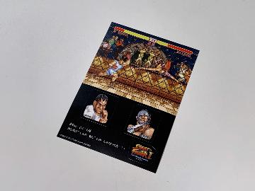 ストリートファイター オリジナルB6ステッカー 全6種