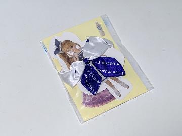 オリジナルトミカ 「カルピス」キャンピングカー・「カルピス」リカちゃんリボン付きシュシュ＆着せ替えシールセット