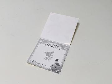 第2弾　ポケモンカフェ ～まぜまぜパズル～ カフェのメニューデザイン　オリジナルメモ帳　全4種