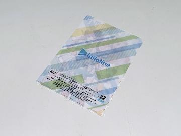 ホロライブ 撮りおろし AR限定ボイス付き A5サイズクリアファイル 全4種