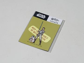 スター・ウォーズデザイン 伊右衛門限定ステッカー 全6種