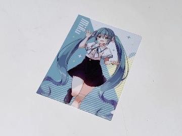 初音ミク 15th Anniversary オリジナルクリアファイル 全6種