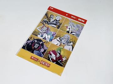 WANDA × ONE PIECE オリジナルクリアファイル 全6種