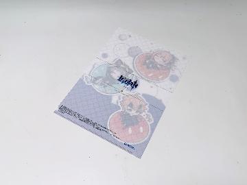 原神 ローソン限定描き下ろし クリアファイル 全4種