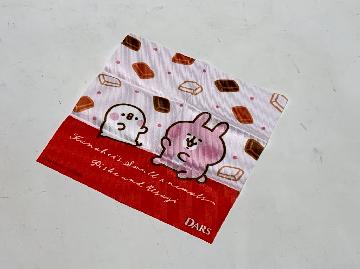 DARSオリジナル カナヘイの小動物 ピスケ＆うさぎ ミニハンカチ 全2種