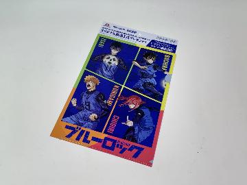 森永ココア コラボ第1弾 ブルーロック オリジナルくクリアファイル