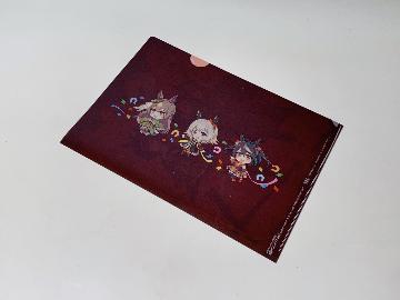 ウマ娘 プリティーダービー 夢にとどけ！明治♡ウマ娘応援プロジェクト オリジナルクリアファイル 全3種