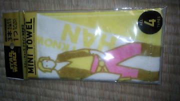 スターウォーズミニタオル