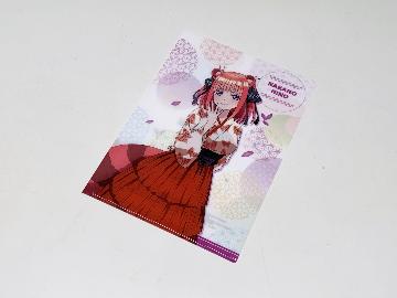 映画「五等分の花嫁」 オリジナルA5サイズクリアファイル 全5種