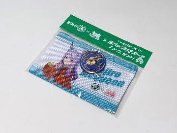 BOSS × ウマ娘プリティダービー 缶バッジ付きポーチ 全5種