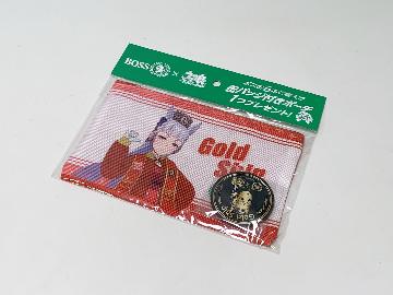 BOSS × ウマ娘プリティダービー 缶バッジ付きポーチ 全5種