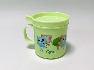 Qoo 豆皿にもなるフタ付きマグカップ 全2種