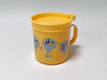 Qoo 豆皿にもなるフタ付きマグカップ 全2種