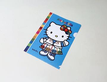 HELLO KITTY×森永製菓 キャンペーン限定 オリジナルA5サイズクリアファイル 全4種