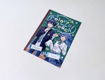 カラフルピーチ オリジナルA5サイズノート 全6種