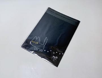 チャルメラ くろネコ オリジナルクリアファイル