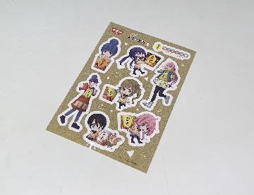 カレーメシ ゆるキャン▲ オリジナルステッカー