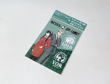BOSS × SPY×FAMILY オリジナルA5ノート 全4種