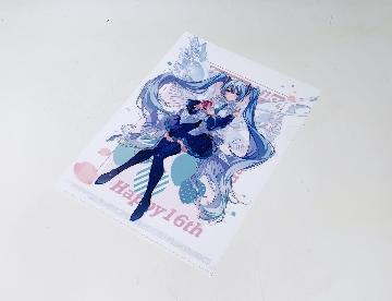 初音ミク オリジナルA4クリアファイル 全6種