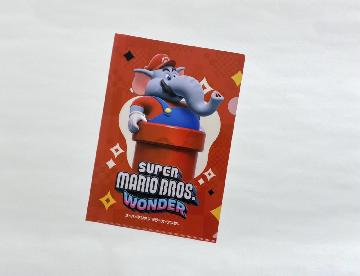 スーパーマリオブラザーズ・ワンダー A4クリアファイル 全4種