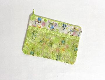 ピーターラビットタイアップ メッシュポケット付きポーチ　全4種