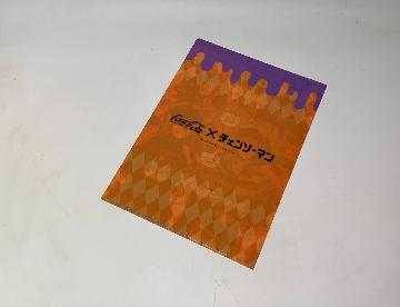 コカ・コーラ オリジナルデザイン チェンソーマン クリアファイル 全3種