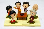 ちびまる子ちゃん　つながる！一家団らんジオラマフィギュア