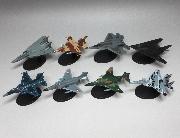 日米共演！最強の翼コレクション　組立式モデル