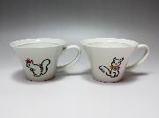 坂崎千春イラストふわふわデザートカフェカップ