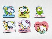 やすらぎ気分のコーン茶　Hello Kitty シートマグネット