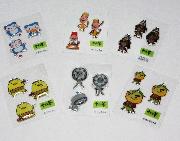 ご当地キャラクターオリジナルぷっくりシール