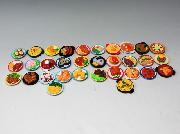 午後の紅茶おいしい無糖　32カ国のワールドフードマグネット