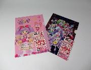 プリパラ　限定デザインプロモプリチケとオリジナルクリアファイル