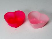 ハートのシリコンカップ