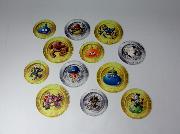 ドラゴンクエストヒーローズ　モンスターコインコースター3枚セット