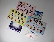 アイドルマスター　はがせるステッカー&遊べる♪ビジュアルカードセット