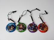 セブン-イレブン限定　STRIDE×モンスターストライク　ひっぱりクリーナーストラップ