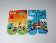 家族で使えるQooオリジナルスニーカーソックス
