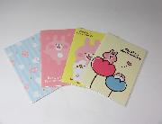 カナヘイの小動物オリジナルA5サイズノート（かわいいシール付き）